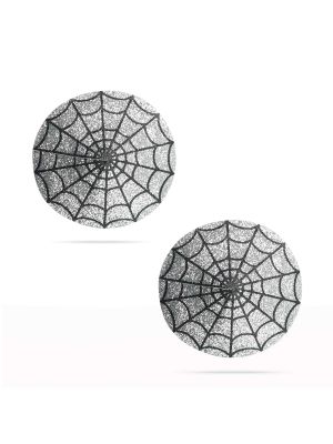 Reusable Spider Glittering Sexy Nipple Pasties