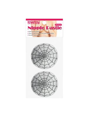 Reusable Spider Glittering Sexy Nipple Pasties - image 2