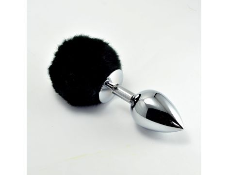 Pompon Metal Plug Large Black