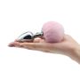 Pompon Metal Plug Small Pink - 3