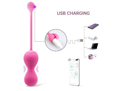 Magic Motion - Smart Kegel Master Balls Pink - 8