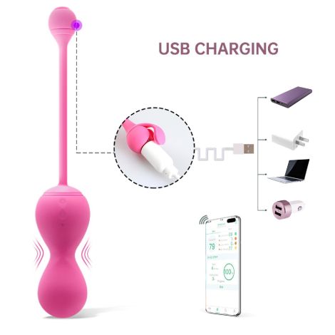 Magic Motion - Smart Kegel Master Balls Pink - 8