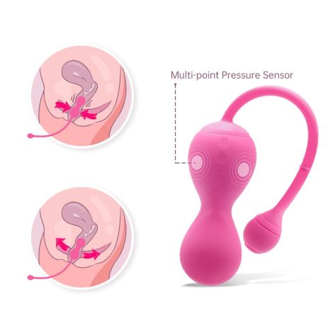 Magic Motion - Smart Kegel Master Balls Pink - 9