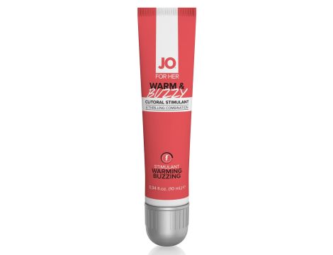 System JO - For Her Clitoral Stimulant Warming Warm & Buzzy 10 ml - 2