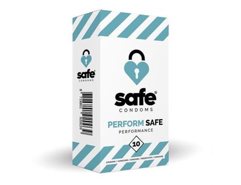 SAFE - Condoms Perform Safe Performance (10 pcs)