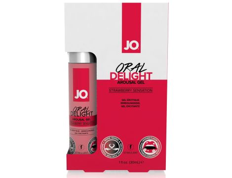 System JO - Oral Delight Arousal Gel Strawberry Sensation 30 ml