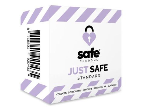 SAFE - Condoms Just Safe Standard (5 pcs)