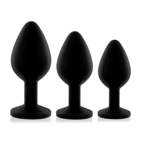 RS - Soiree - Booty Plug Original Set 3x Black - 4