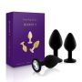 RS - Soiree - Booty Plug Original Set 3x Black - 2