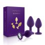 RS - Soiree - Booty Plug Original Set 3x Purple - 2