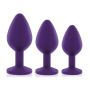 RS - Soiree - Booty Plug Original Set 3x Purple - 5