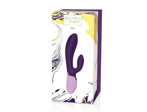 RS - Essentials - Xena Rabbit Vibrator Deep Purple & Lilac - 5