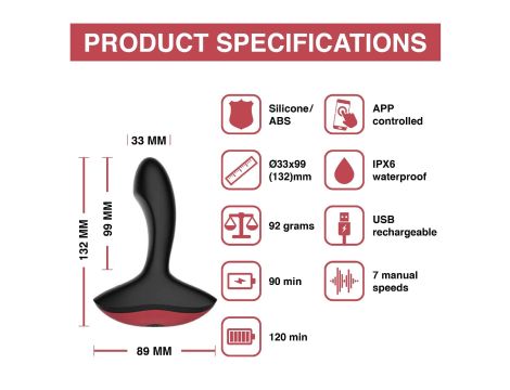 Magic Motion - Solstice App Controlled Prostate Vibrator - 6