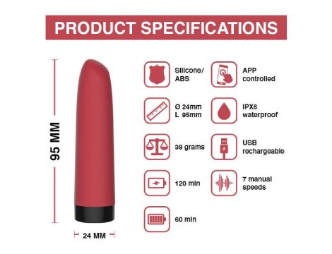 Magic Motion - Awaken App Controlled Mini Vibrator - 6