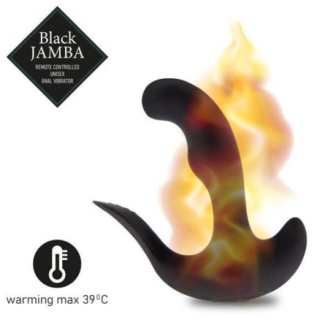 FeelzToys - Black Jamba Anal Vibrator - 6