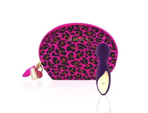 RS - Essentials - Lovely Leopard Mini Wand Deep Purple