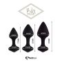 FeelzToys - Bibi Butt Plug Set 3 pcs Black - 3