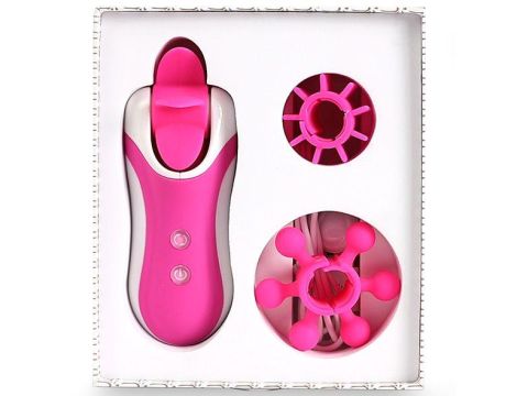 FeelzToys - Clitella Oral Clitoral Stimulator Pink - 5