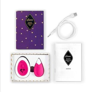 FeelzToys - Anna Vibrating Egg Remote Deep Pink - image 2