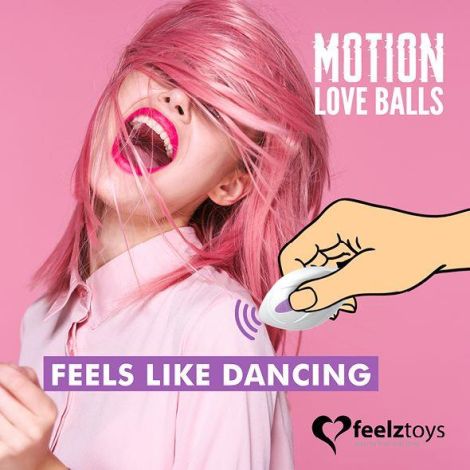 FeelzToys - Remote Controlled Motion Love Balls Jivy - 5