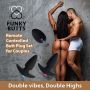 FeelzToys - FunkyButts Remote Controlled Butt Plug Set for Couples - 7