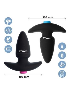 FeelzToys - FunkyButts Remote Controlled Butt Plug Set for Couples - image 2