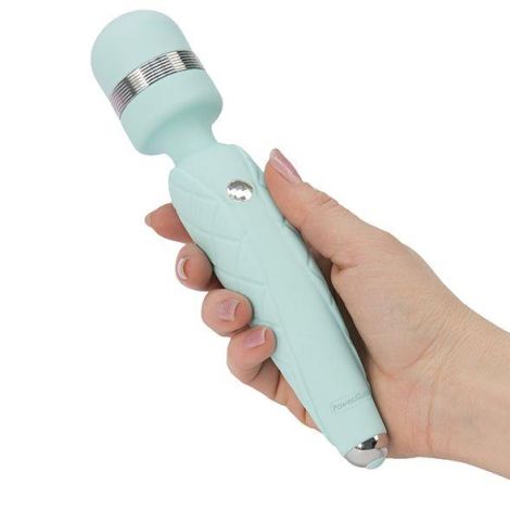 Pillow Talk - Cheeky Wand Massager Teal - 4