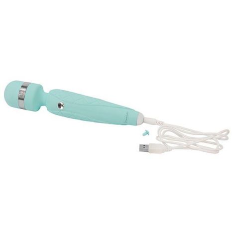 Pillow Talk - Cheeky Wand Massager Teal - 5