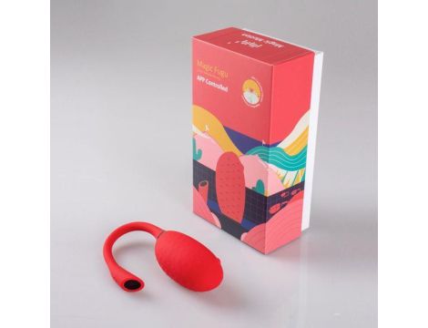 Magic Motion - Fugu Smart Wearable Vibrator Red - 9