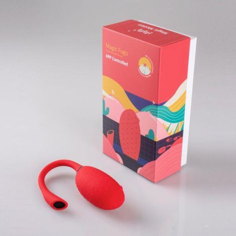 Magic Motion - Fugu Smart Wearable Vibrator Red - 9