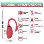 Magic Motion - Fugu Smart Wearable Vibrator Red - 8