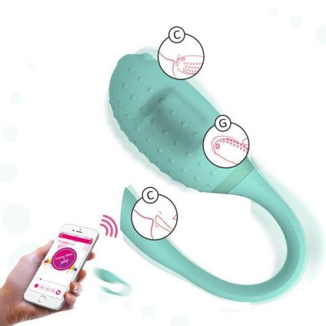 Magic Motion - Fugu Smart Wearable Vibrator Green - 4