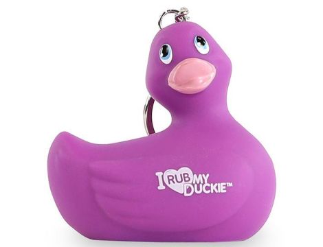 I Rub My Duckie | Keychain (Purple)