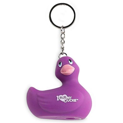 I Rub My Duckie | Keychain (Purple) - 2