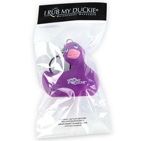 I Rub My Duckie | Keychain (Purple) - 5