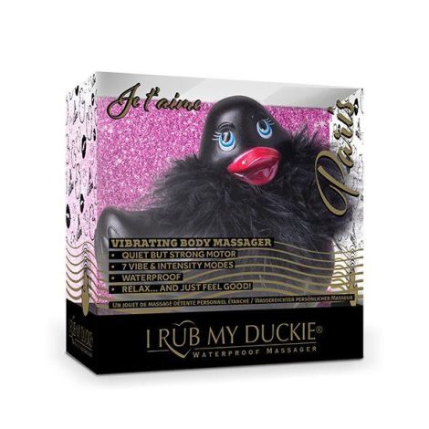 I Rub My Duckie 2.0 | Paris (Black) - 2