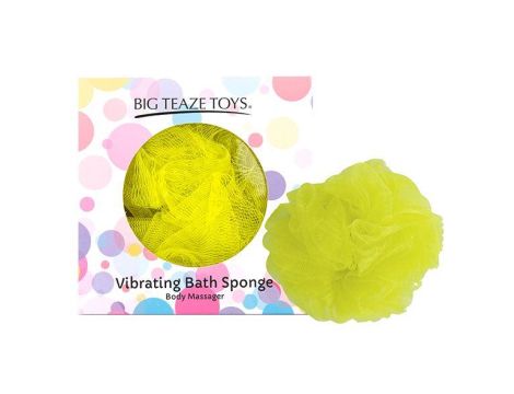 Big Teaze Toys - Bath Sponge Vibrating Yellow