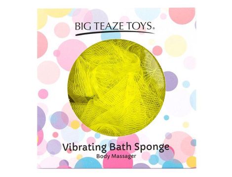 Big Teaze Toys - Bath Sponge Vibrating Yellow - 5