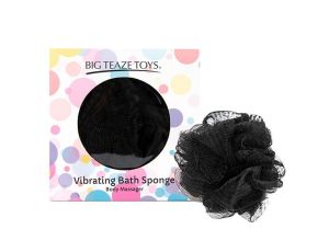 Big Teaze Toys - Bath Sponge Vibrating Black