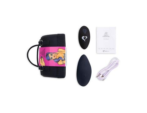 FeelzToys - Panty Vibe Remote Controlled Vibrator Black - 6