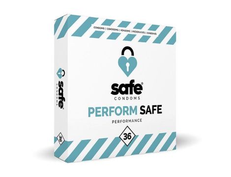 SAFE - Condoms Perform Safe Performance (36 pcs)