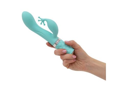 Pillow Talk - Kinky Rabbit & G-Spot Vibrator Teal - 3