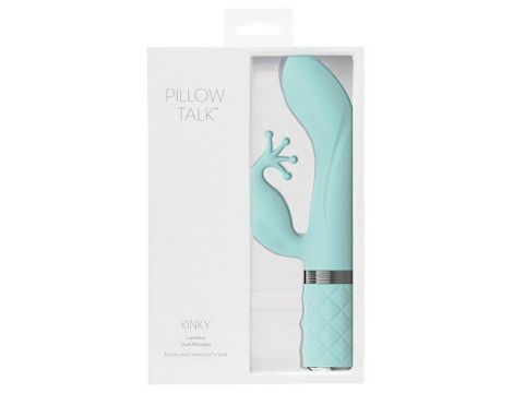 Pillow Talk - Kinky Rabbit & G-Spot Vibrator Teal - 5