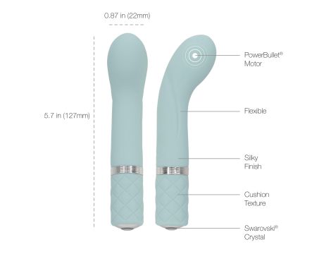 Pillow Talk - Racy Mini Massager Teal - 5