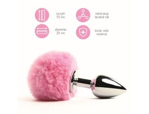 FeelzToys - Bunny Tails Butt Plug Pink - image 2