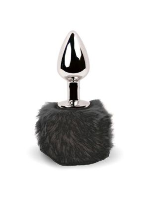 FeelzToys -Bunny Tails Butt Plug Black