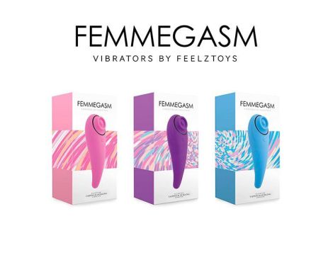 FeelzToys - FemmeGasm Tapping & Tickling Vibrator Pink - 8