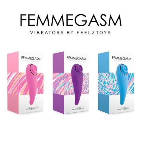 FeelzToys - FemmeGasm Tapping & Tickling Vibrator Pink - 8