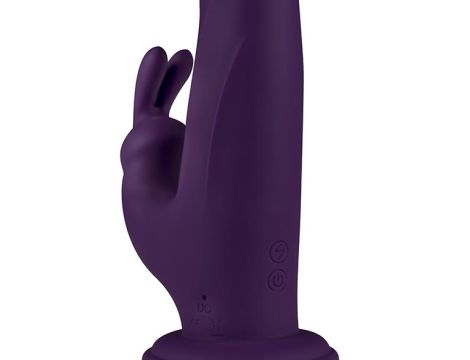 FeelzToys - Whirl-Pulse Rotating Rabbit Vibrator & Remote Control Purple - 7