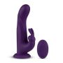 FeelzToys - Whirl-Pulse Rotating Rabbit Vibrator & Remote Control Purple - 2